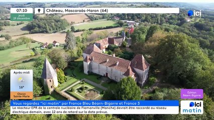 19/12/2024 - ICI Matin France Bleu Béarn Bigorre en vidéo