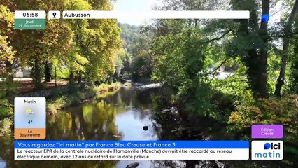 19/12/2024 - ICI Matin France Bleu Creuse en vidéo