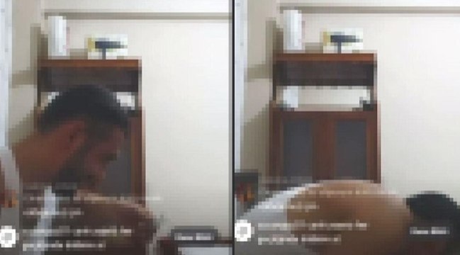 Canlı yayın açtı, uyuşturucu kullandı! Evinden çıkanlar pes dedirtti