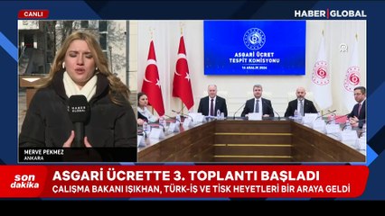 Asgari ücrette kritik toplantı başladı