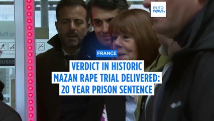 Dominique Pelicot sentenced to 20 years in prison in historic French rape trial