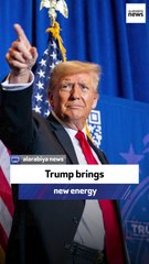 Trump brings new energy