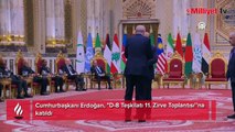 Cumhurbaşkanı Erdoğan D-8 Zirvesi için Mısır'da