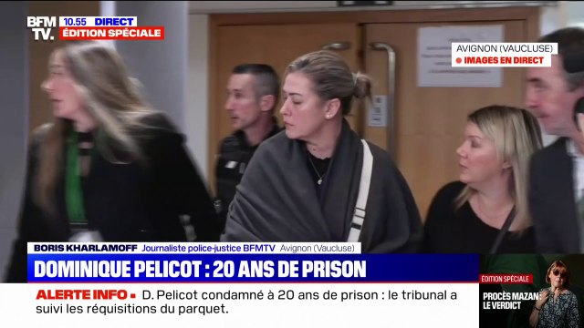 Procès Mazan: Caroline Darian, la fille de Gisèle Pelicot sort de la salle du procès