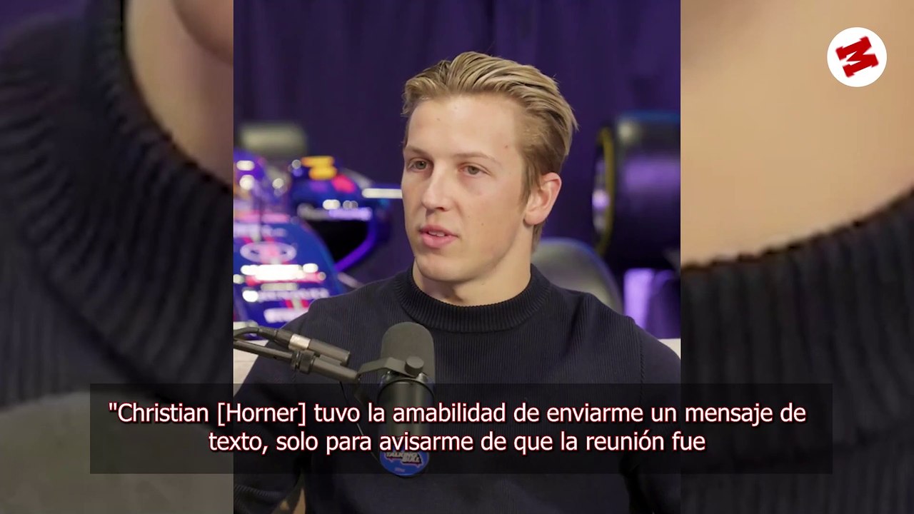 Lawson desvela su llamada de bienvenida a Red Bull: "Me avisó Horner, fue muy emocionante"