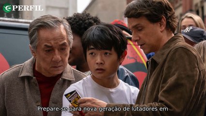 "Jungkook canta música de Rosé e revela os k-dramas mais vistos em 'Karate Kid: Lendas'"