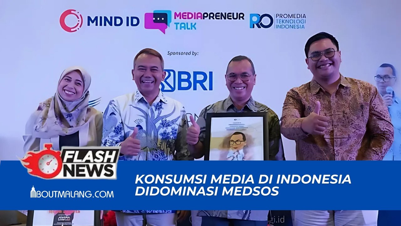 KONSUMSI MEDIA DI INDONESIA DIDOMINASI MEDSOS