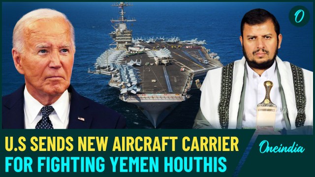 'Brutal': U.S Navy’s USS Abraham Strike CARRIER Flees Red Sea As Houthis Escalate Missile Blitz