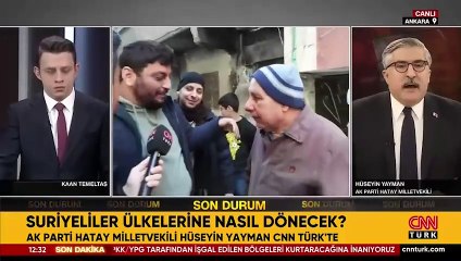 Hüseyin Yayman açıkladı: Suriyelilerin dönmesi Suriye'nin geleceği için önemli!