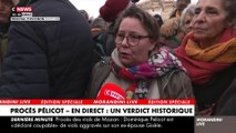 Procès des viols de Mazan - La colère des manifestantes venues en masse devant le tribunal pour soutenir Gisèle Pelicot après l’annonce des peines: 