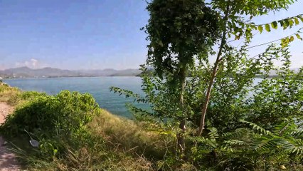 Close to water site beautiful scene