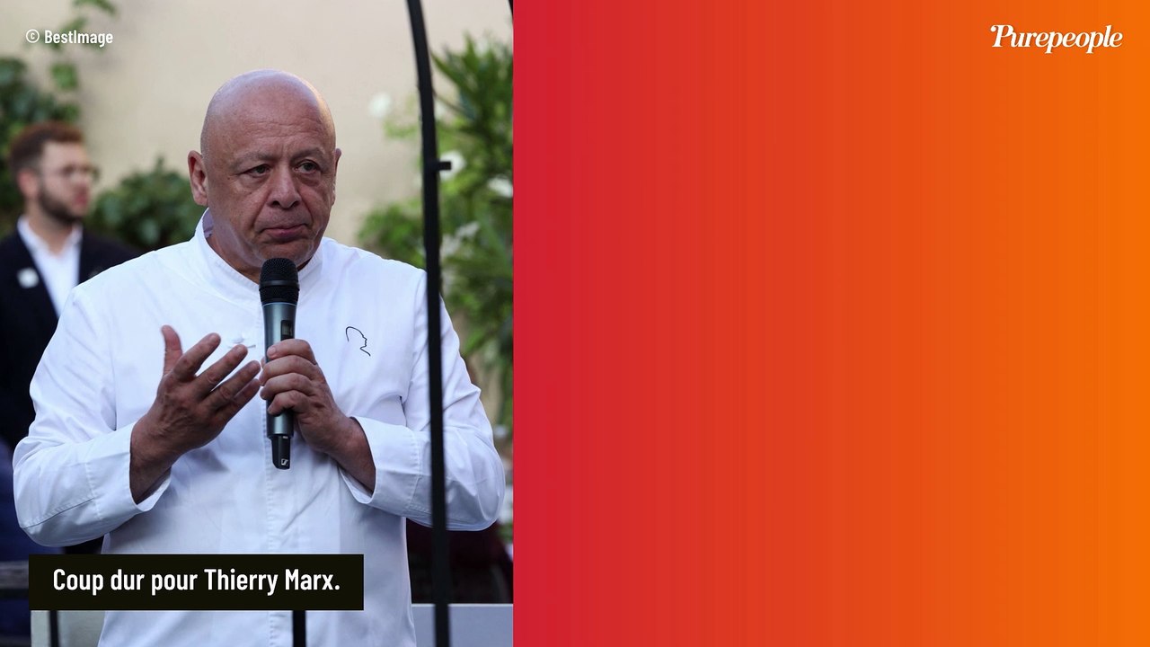 Des dommages non négligeables... Thierry Marx obligé de refuser des clients au restau après qu'un bus a foncé dessus