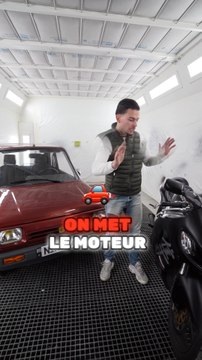 Moteur moto dans voiture sans permis