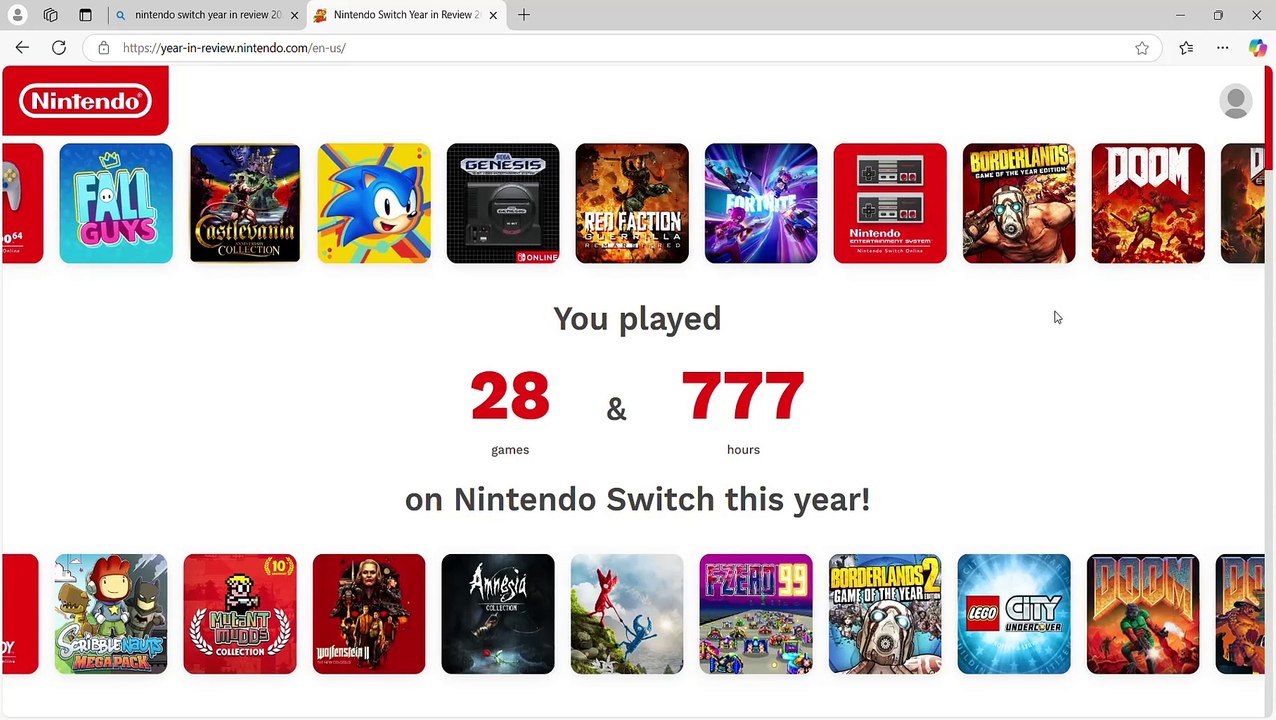 Nintendo Switch Year In Review 2024 Video Dailymotion