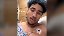 Jared McCain posts a video singing Drake while under the influence of surgery drugs