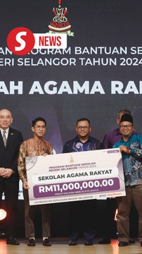 Selangor govt provides RM26.5mil aid to 825 schools this year for repair and uprgade