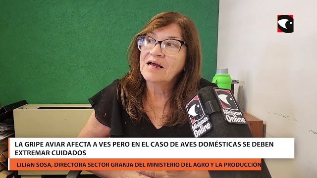 La gripe aviar afecta aves pero en el caso de aves domésticas se deben extremar cuidados