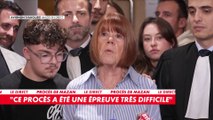 Gisèle Pelicot : «Je pense aux victimes non reconnues»