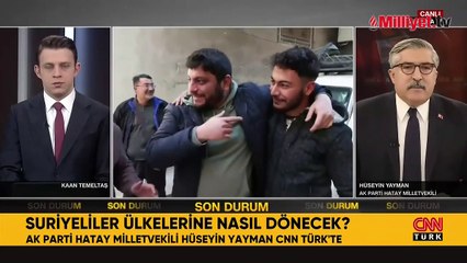 AK Parti'li Yayman: Suriye asla bir Afganistan olamaz