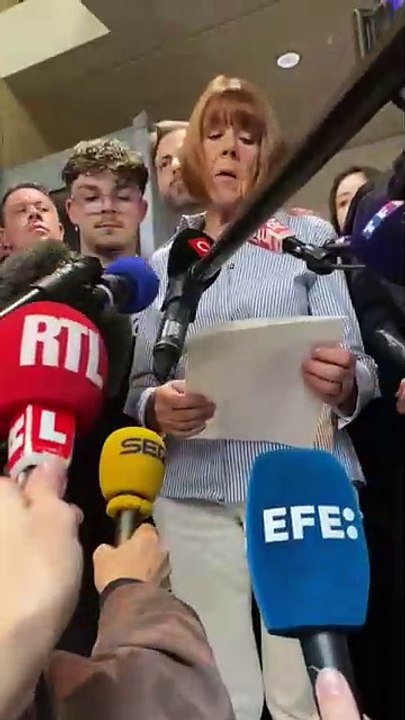 Gisèle Pelicot réagit aux peines prononcées à l'encontre des accusés des viols de Mazan.