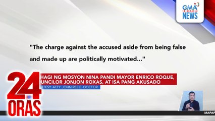 Pagbasura sa arrest warrant, hiling sa korte ng Pandi mayor at 2 ibang akusado | 24 Oras
