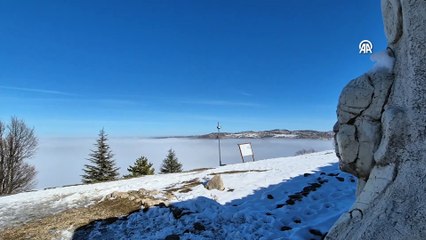 Tarihin gizemli başkenti Hattuşa sisle kaplandı