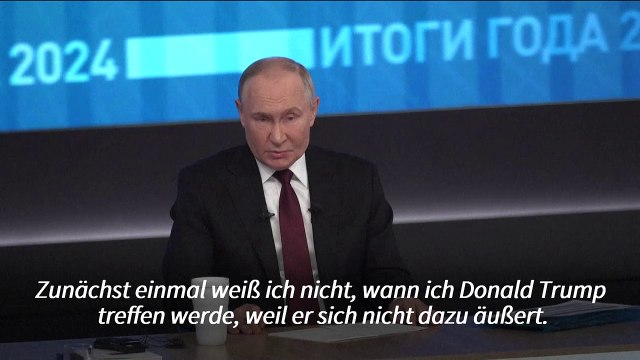 Putin ist jederzeit zu Treffen mit Trump bereit
