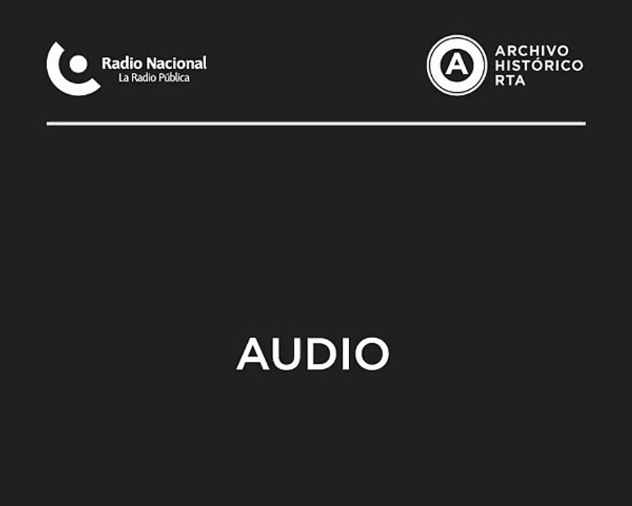 Héctor Cámpora despide a Eva Perón (1952)