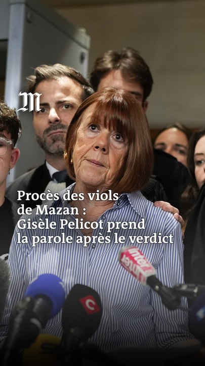 Procès des viols de Mazan : Gisèle Pelicot prend la parole après le verdict