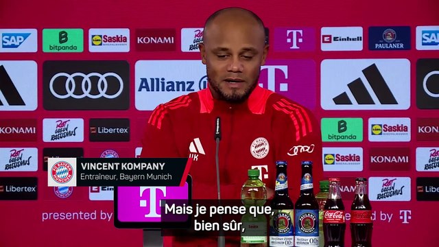 Kompany : J'espère que Kane aura un rôle à jouer demain