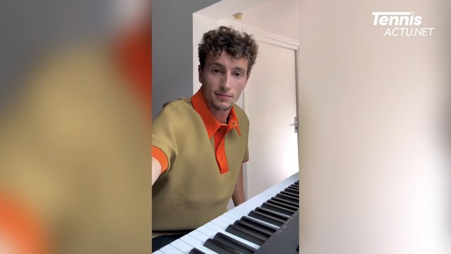 Tennis - ATP 2024 - Le virtuose Ugo Humbert prépare 2025 en musique et au piano !