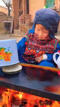 Chinese burger The joy of cooking between two generations
