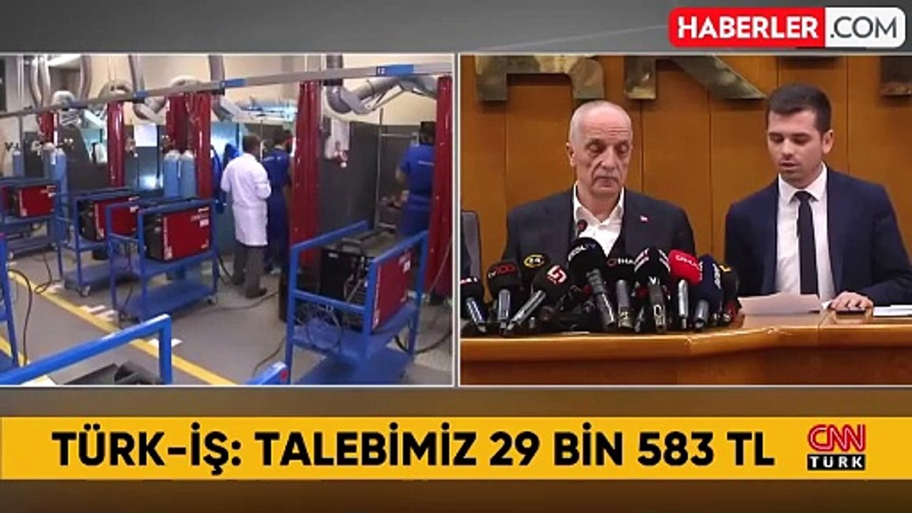 Türk-İş Başkanı Atalay'dan Bakan Şimşek'e: Büyüyorsak, o halde ver arkadaş