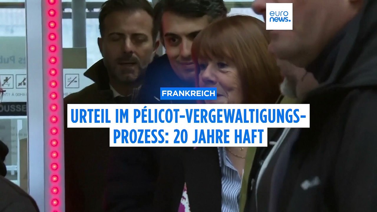 20 Jahre Haft für Dominique Pelicot