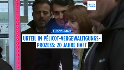 20 Jahre Haft für Dominique Pelicot