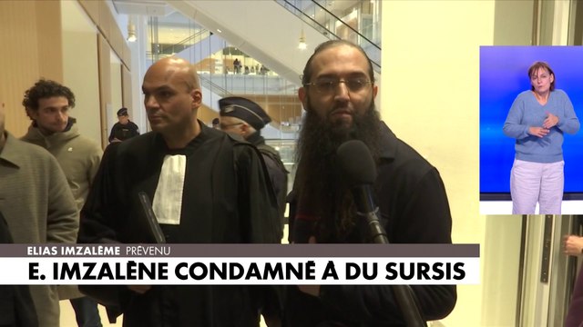 «Le verdict est minable», réagit Elias d’Imzalène, condamné à du sursis pour avoir appelé à mener «l'intifada à Paris»