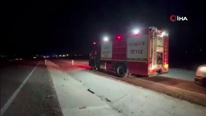 Otomobil ve traktör çarpıştı: 1 ölü, 2 yaralı