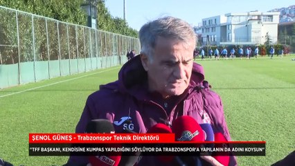 Şenol Güneş'ten TFF'ye tepki: Hacıosmanoğlu cevaplasın