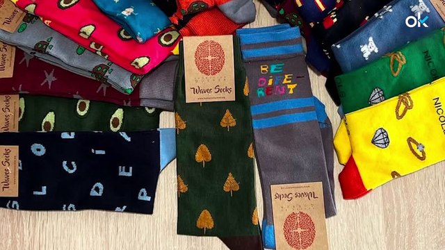 Waves Socks: el proyecto de moda donde niños con trastornos neurológicos diseñan calcetines solidarios