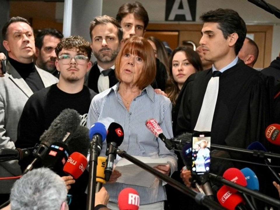 Gisèle pelicot bedankt sich nach urteil bei unterstützern