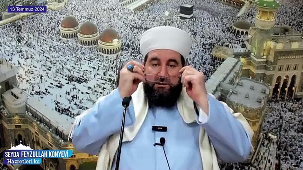 Hiç kimse başkasının günahını yüklenmez. - Seyda Feyzullah Konyevi Hazretleri Ks-13-TEMMUZ-2024-