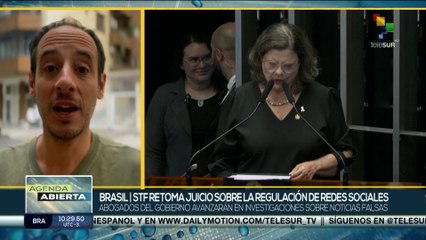 Supremo Tribunal Federal de Brasil retoma juicio sobre regulación de RRSS