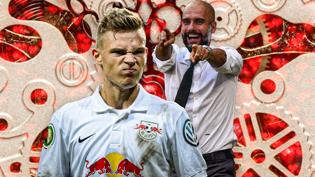 Als sich Guardiola bei einem Leipzig-Spiel in Kimmich 'verliebte'