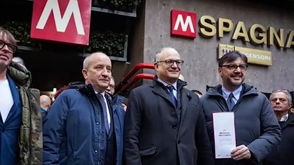 CONCLUSO RESTYLING DELLA STAZIONE SPAGNA