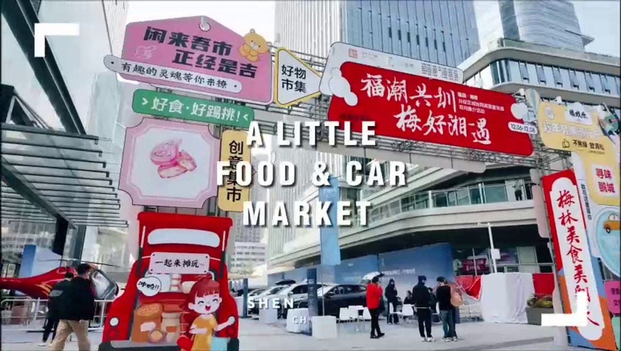 We Stumbled Upon a Heavily Guarded Little Food & Car Market in Shenzhen