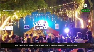 Edgar Iván Santana habla de Villa Landia primer parque temático navideño gratuito en Villa Purificación