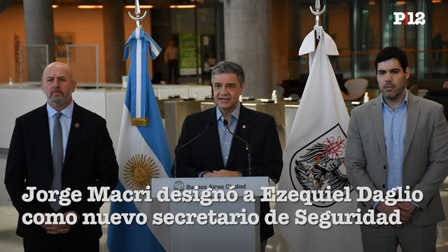 El gobierno está para garantizar el cumplimiento de la ley : Macri saludó a Kravetz y presentó a Daglio, nuevo ministro de Seguridad de CABA