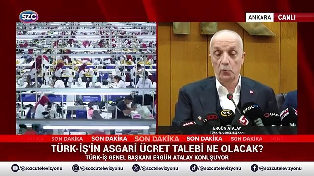 Türk-İş asgari ücret talebini açıkladı