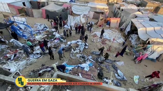 Guerra em Gaza: Palestinos lutam para sobreviver aos ataques de Israel | Melhor da Noite