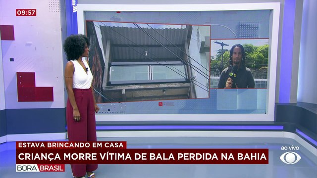Criança morre vítima de bala perdida dentro da própria casa em Salvador